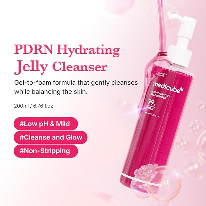 medicube PDRN Jelly to Foam Cleanser 200ML