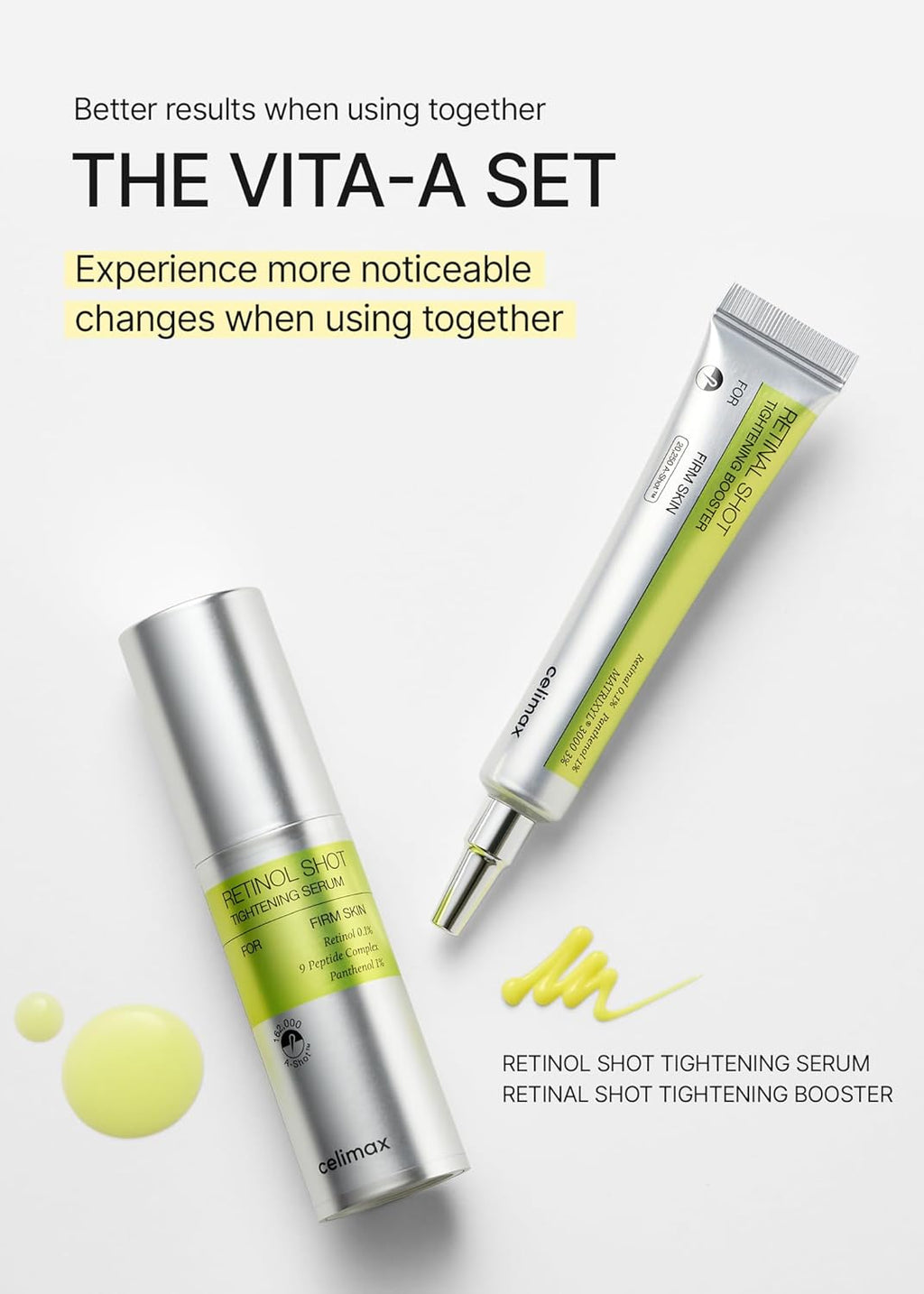celimax The Vita A Retinal Shot Tightening Booster | 0.1% Retinal